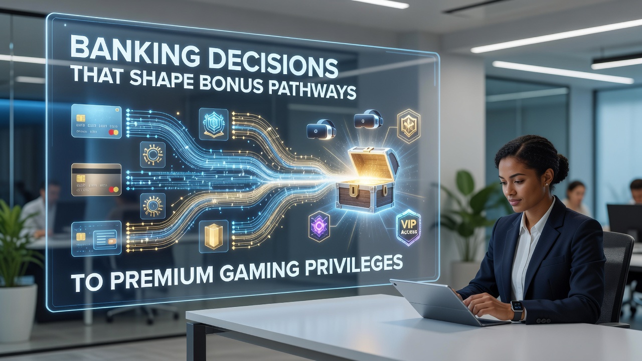 Banking interfaces displaying multiple deposit options that influence bonus qualification in online gaming platforms