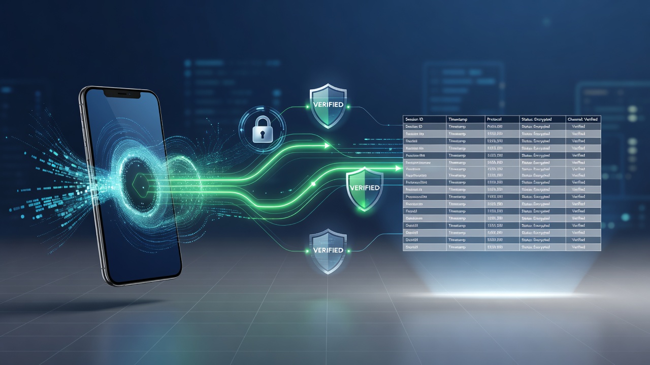 Illustration of encrypted data pathways connecting mobile slot interfaces with live dealer table environments through verified transaction layers