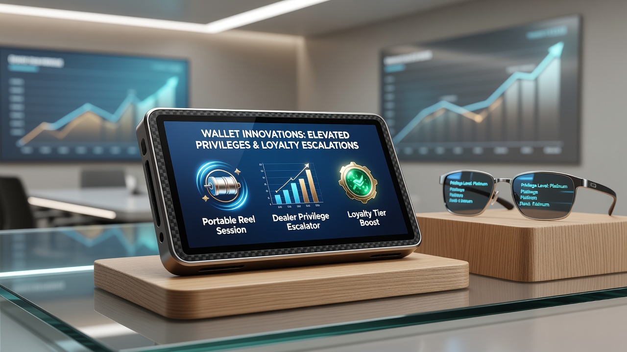 Mobile wallet interface displaying seamless transfers between slot play and loyalty point accumulation in casino apps